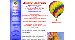 Desktop Screenshot of flyairborne.com